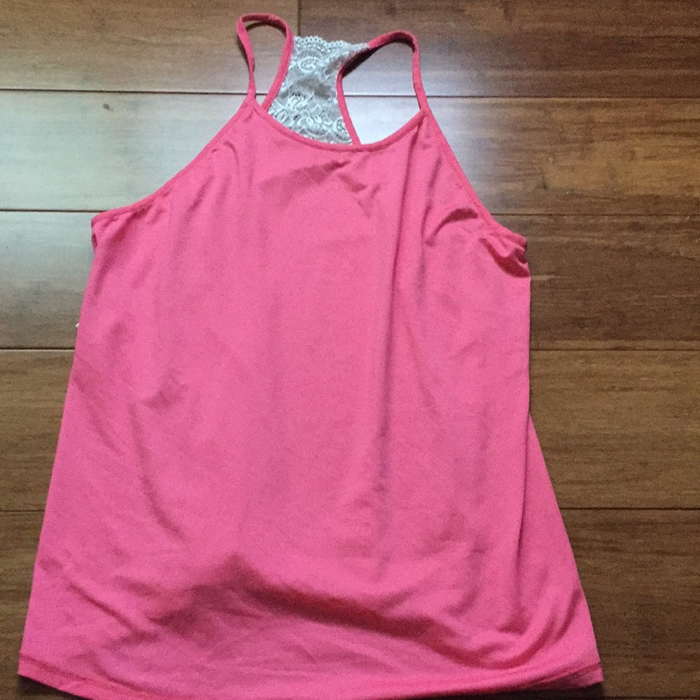 pink cami top